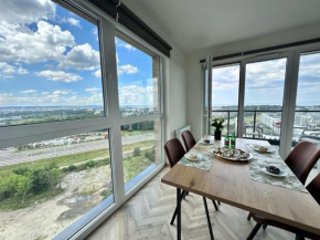 Maya's Flats & Resorts 101 SEA VIEW - 3 pokojowy apartament z widokiem na morze na Letnicy